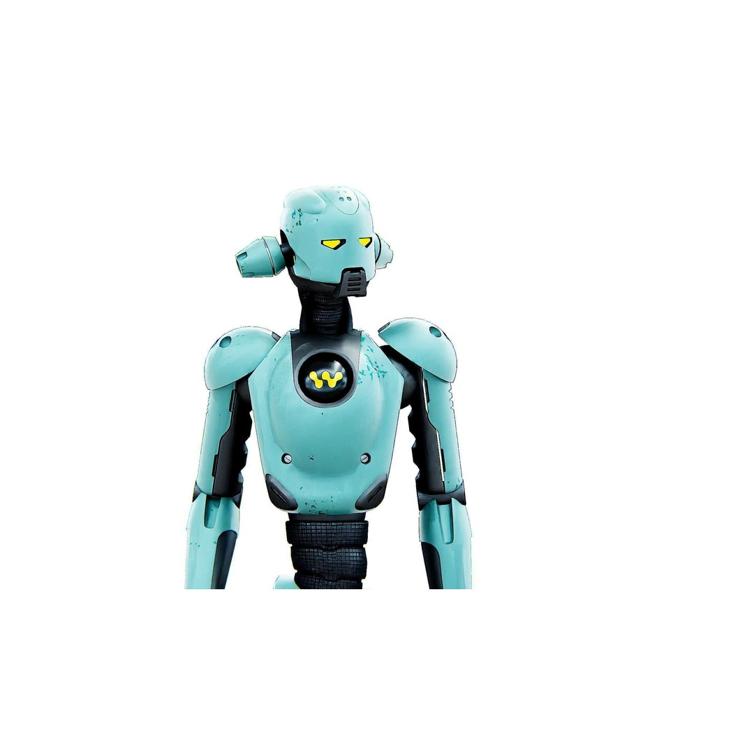 ANDROID JUNO FEMALE B 3D Model – Rigged Sci-Fi Character for Unity & Unreal - View 22