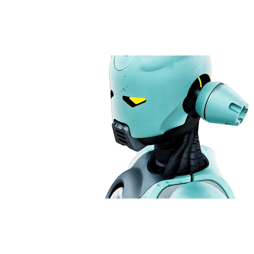 ANDROID JUNO FEMALE B 3D Model – Rigged Sci-Fi Character for Unity & Unreal - View 24