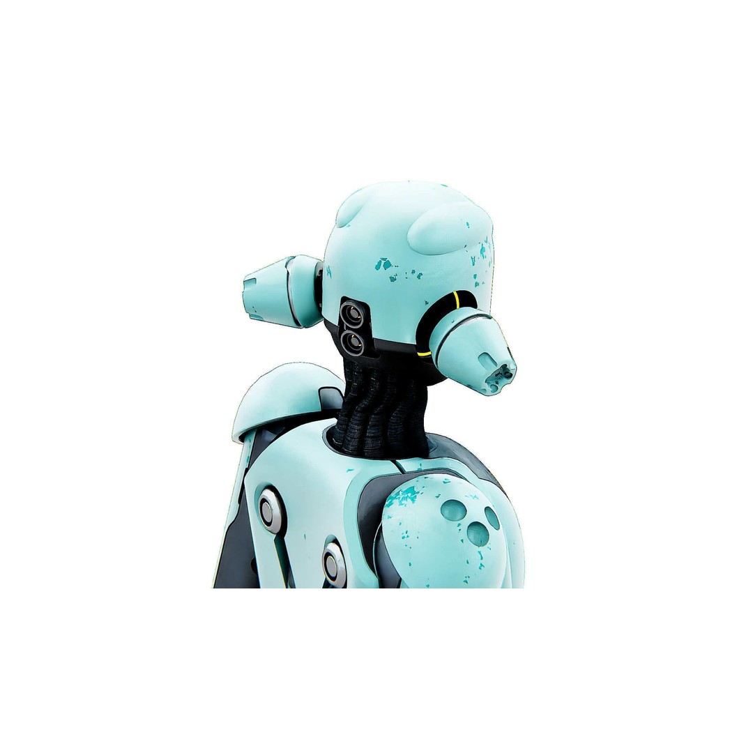 ANDROID JUNO FEMALE B 3D Model – Rigged Sci-Fi Character for Unity & Unreal - View 28