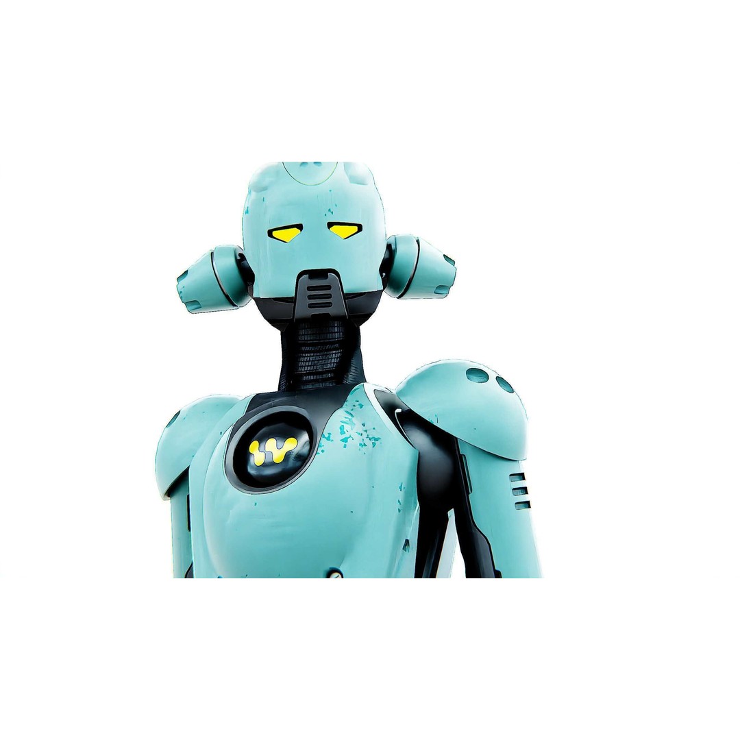 ANDROID JUNO FEMALE B 3D Model – Rigged Sci-Fi Character for Unity & Unreal - View 29