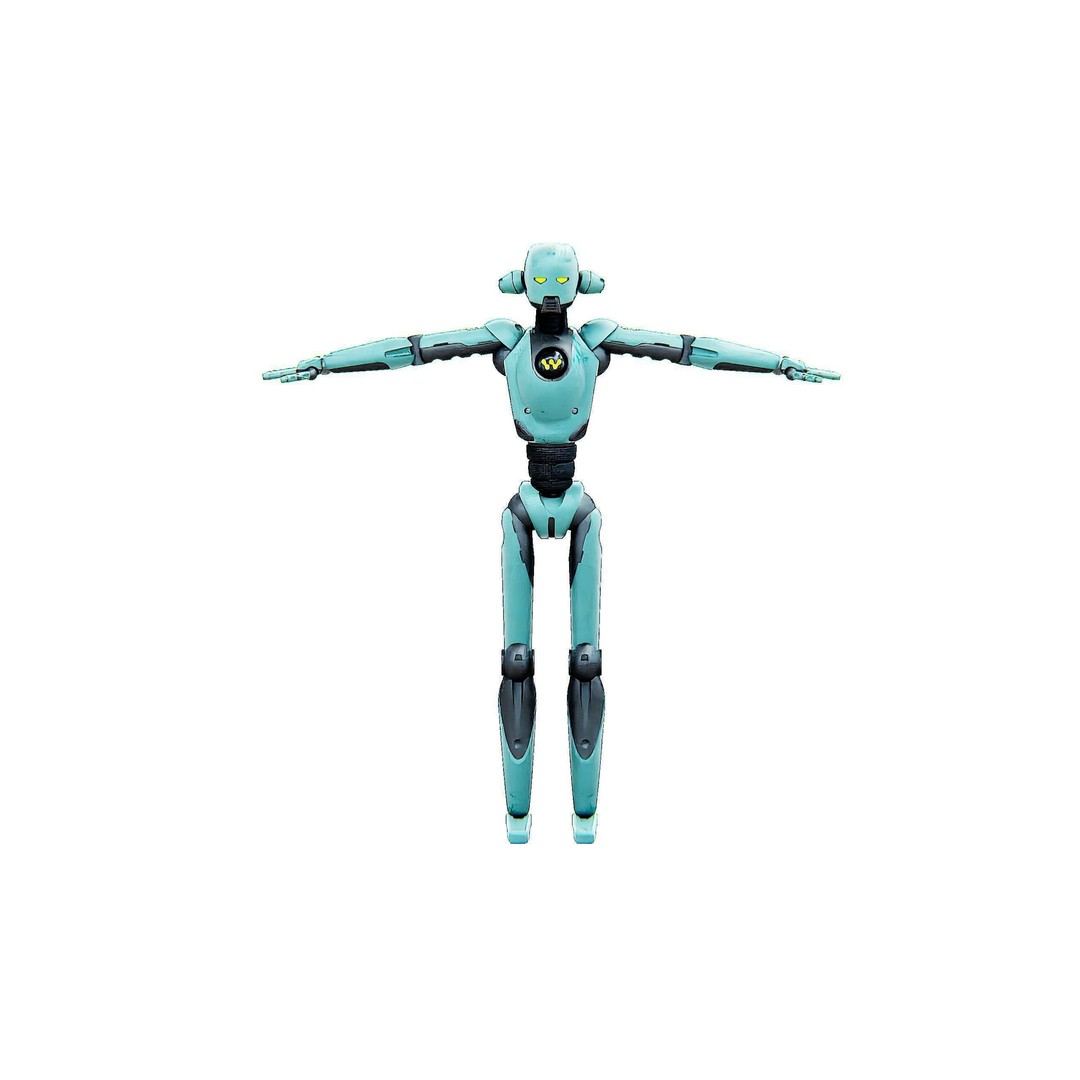 ANDROID JUNO FEMALE B 3D Model – Rigged Sci-Fi Character for Unity & Unreal - View 31