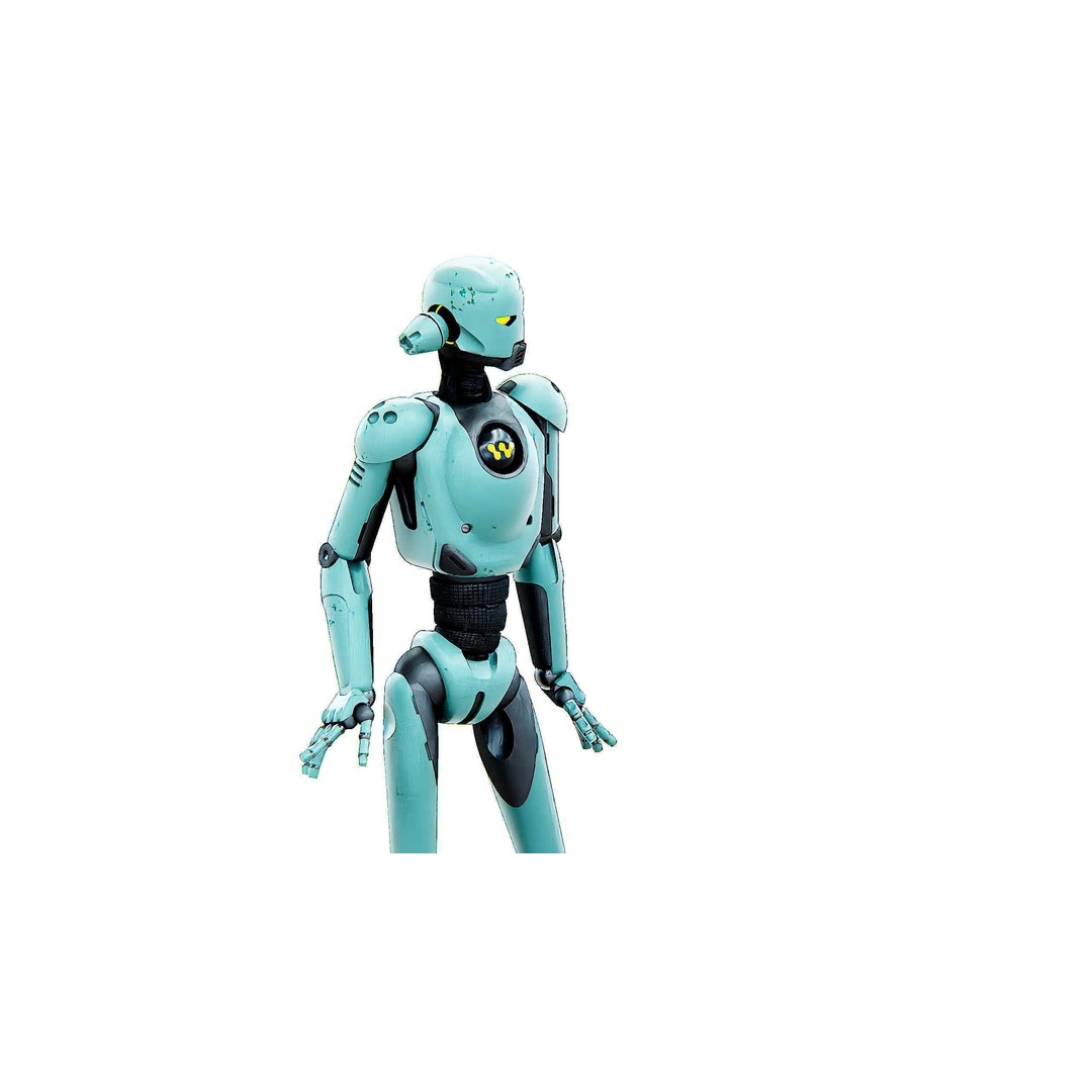 ANDROID JUNO FEMALE B 3D Model – Rigged Sci-Fi Character for Unity & Unreal - View 4