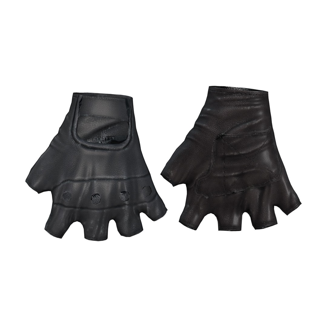Space Biker Outfit 3D Model – Low Poly Costume with PBR Textures - View 6