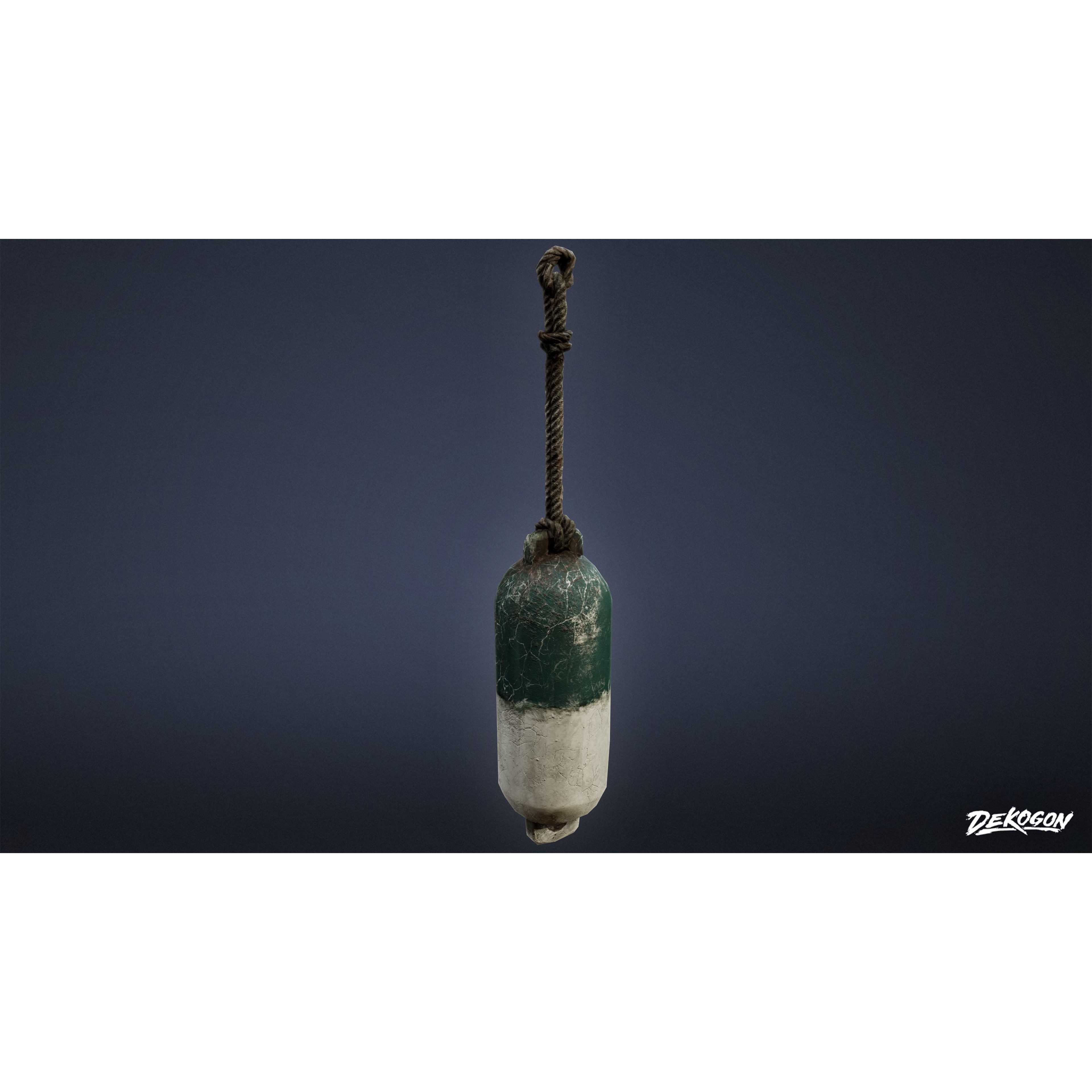 Seaside Docks - Low-Poly Game-Ready 3D Model - View 9