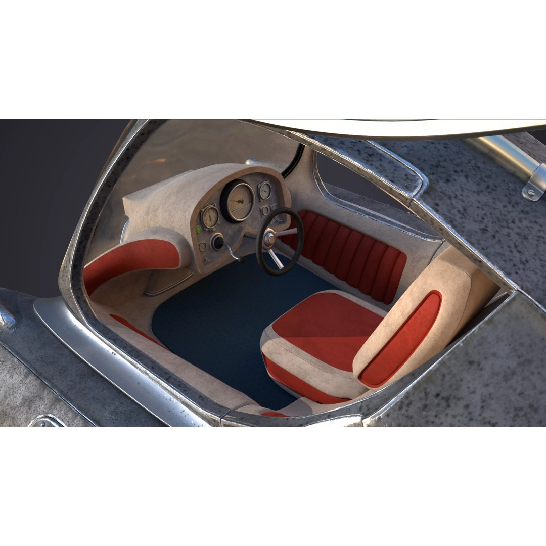 Sci-Fi Ship 3D Model – High Poly Game-Ready Asset, FBX, OBJ - View 12