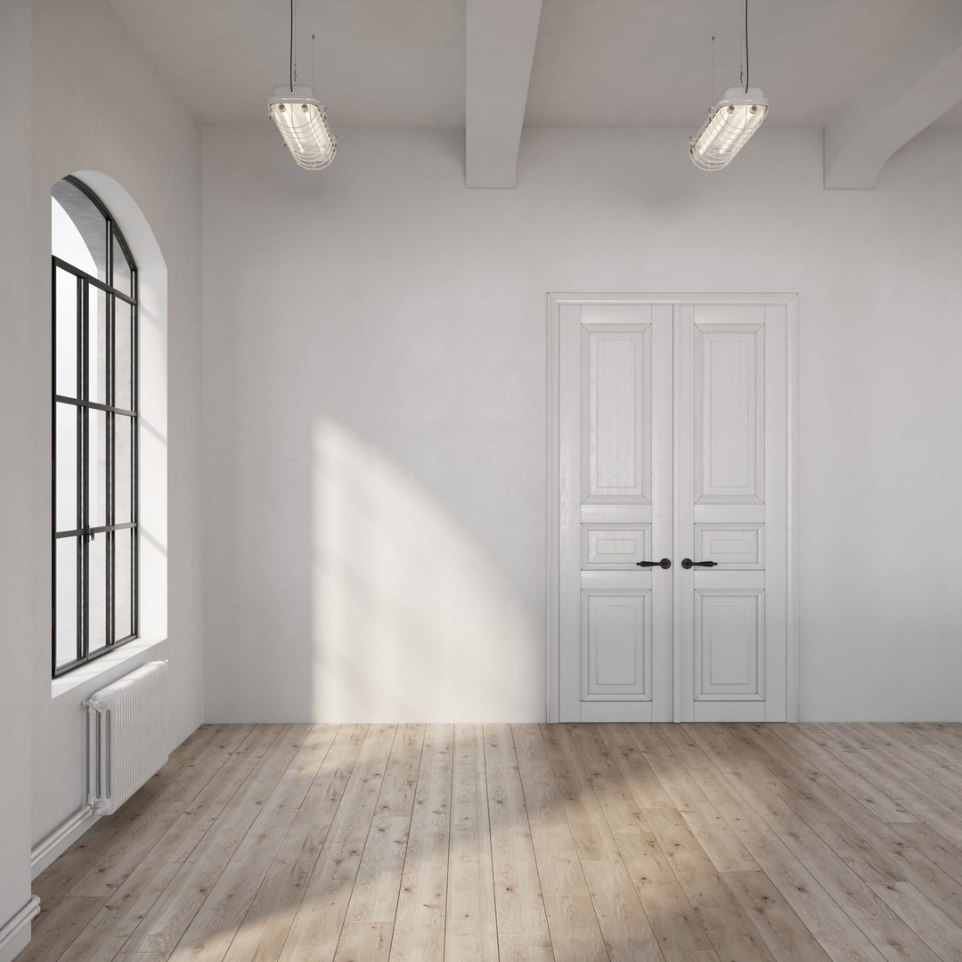 Empty Interior Scene 3D Model – High Poly Corona Render for 3dsMax