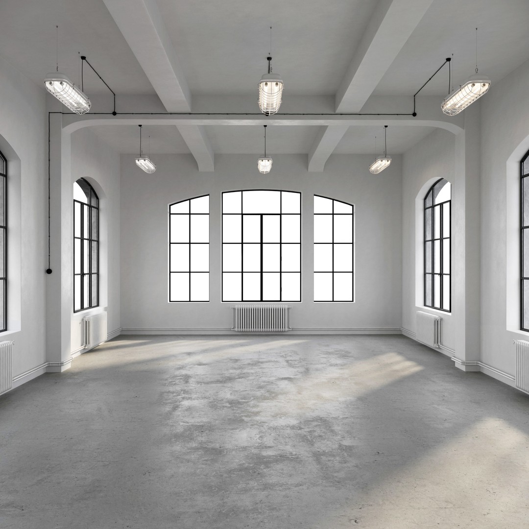 Empty Interior Scene 3D Model – High Poly Corona Render for 3dsMax - View 3