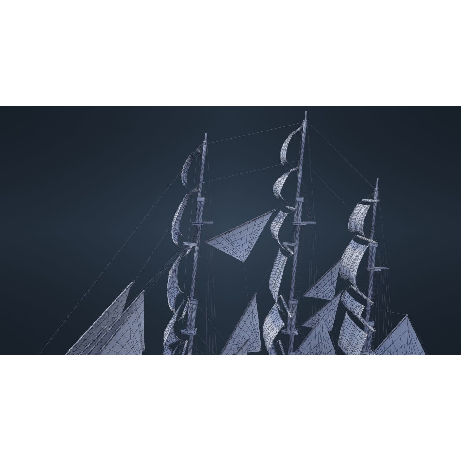 Old Ship - Game-Ready 3D Model