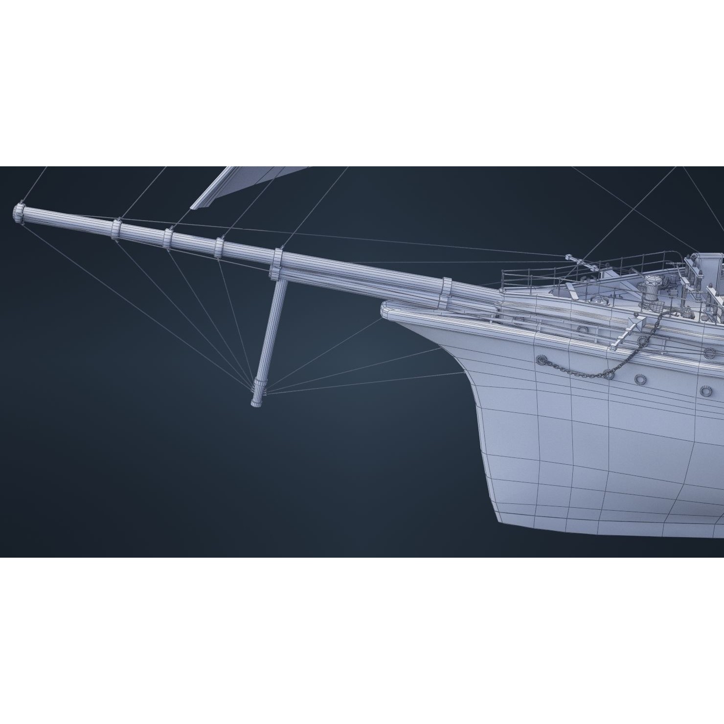 Old Ship - Game-Ready 3D Model - View 46