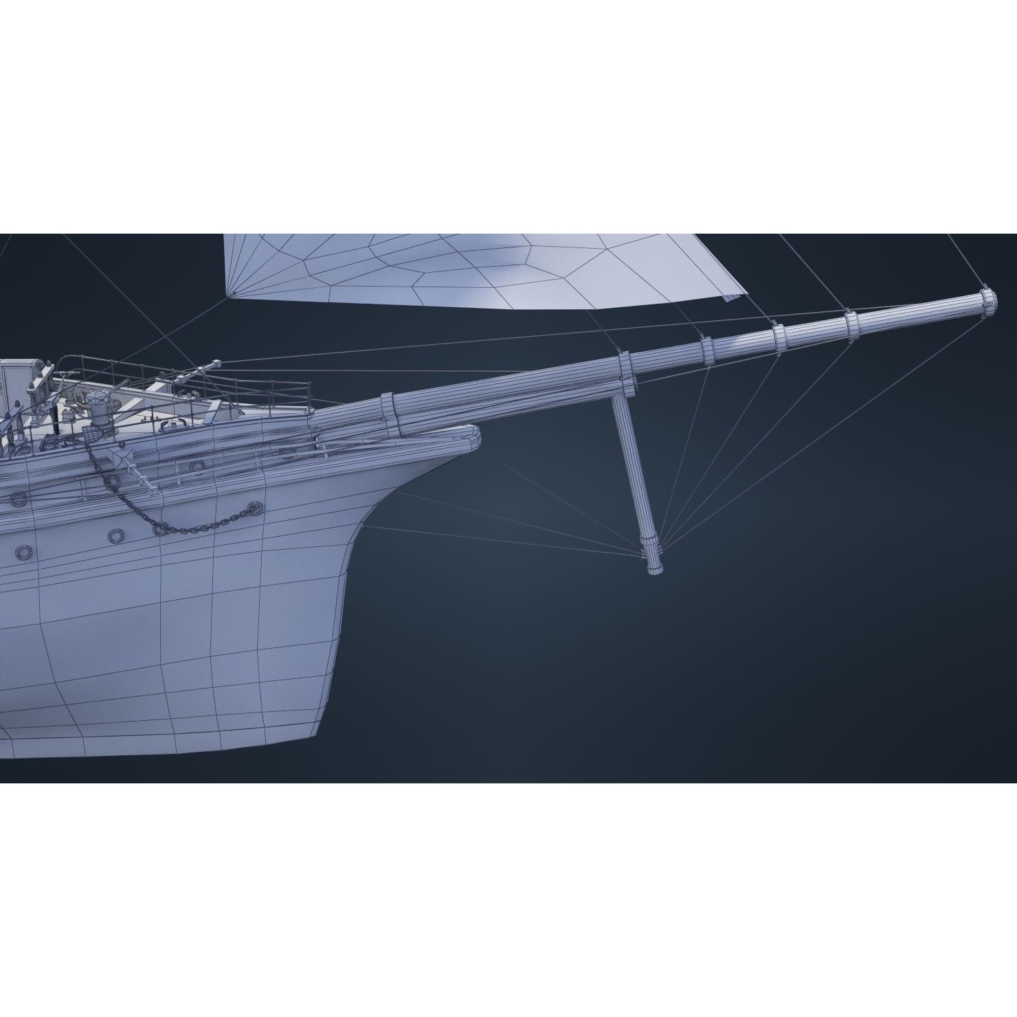 Old Ship - Game-Ready 3D Model - View 51