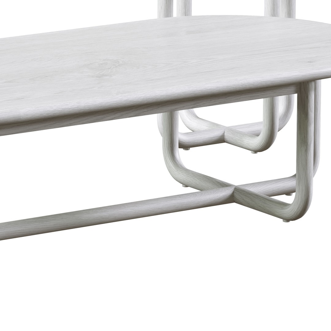 Jones Cross Coffee Side Table 3D Model – PBR Textured, FBX Format - View 5