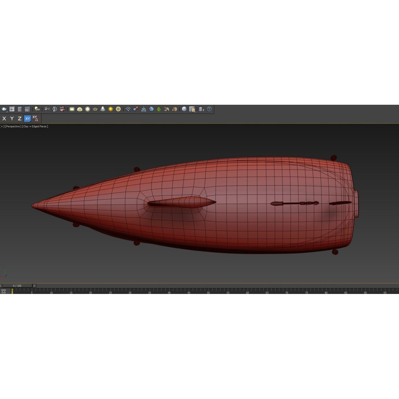 Sailboat - Game-Ready 3D Model - View 9