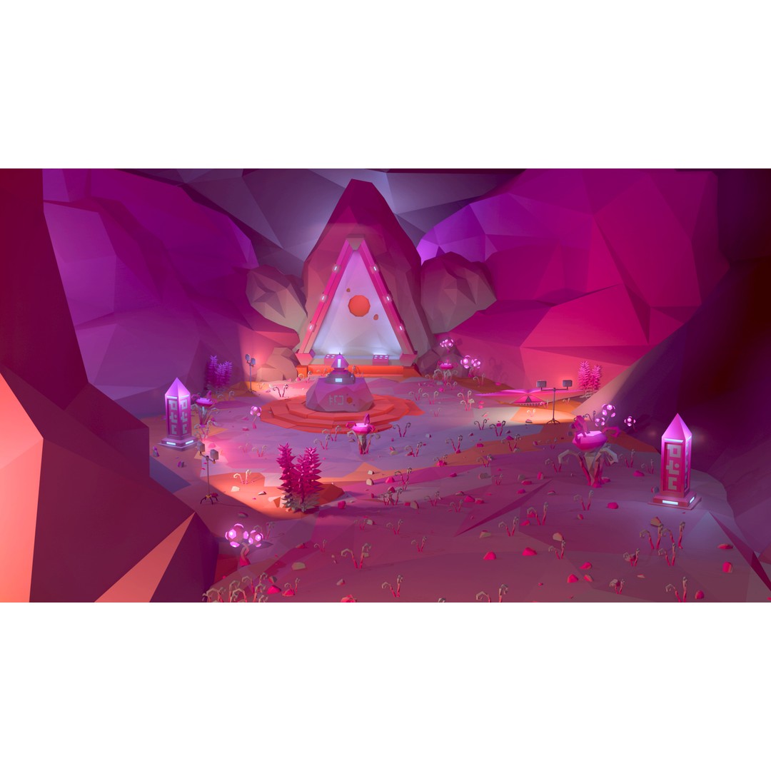 Mars Colony 3D Model – Low Poly Asset Pack for Games and Animation - View 10