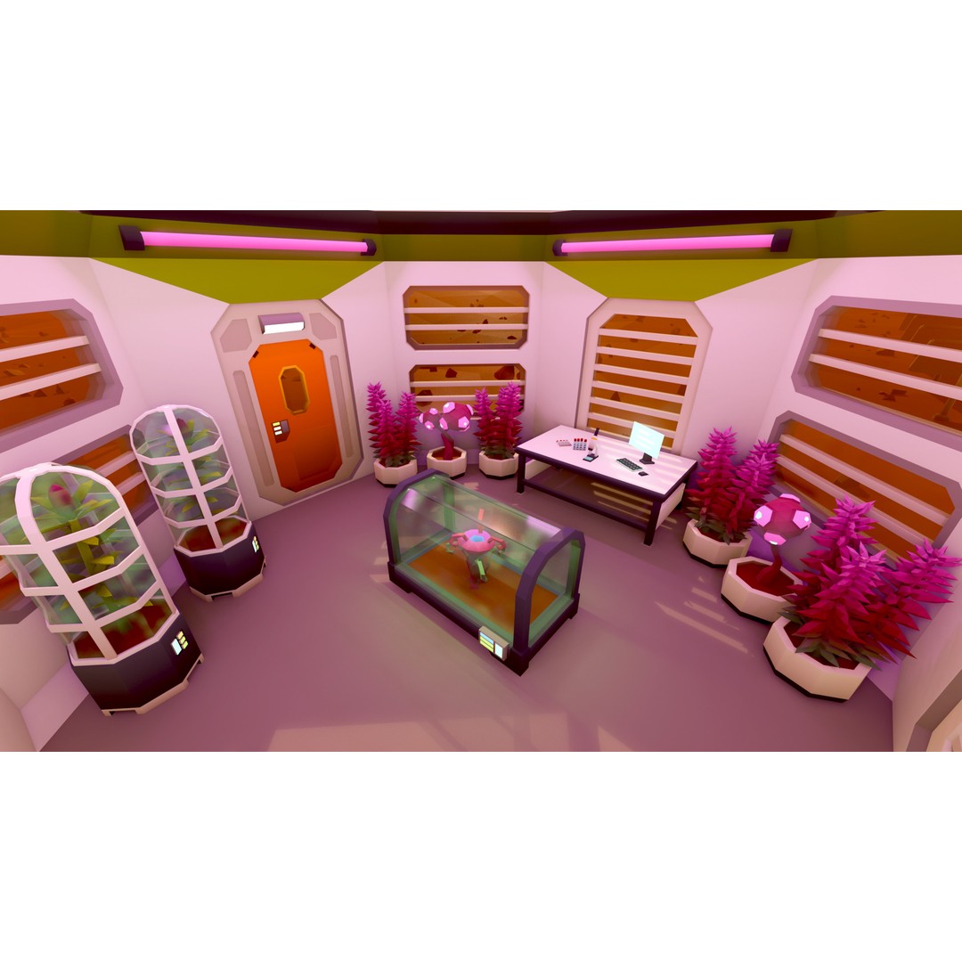 Mars Colony 3D Model – Low Poly Asset Pack for Games and Animation - View 15
