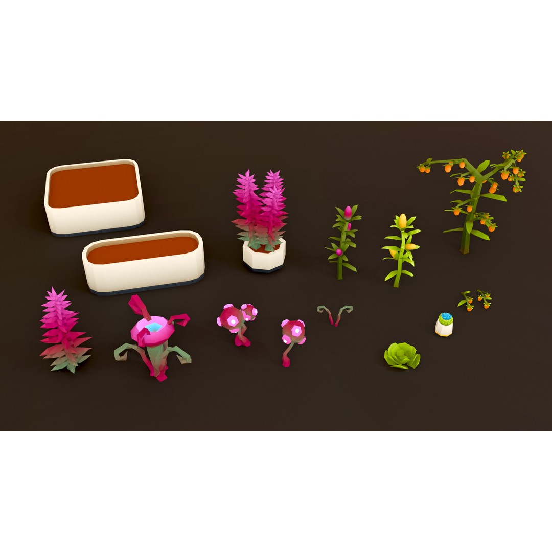 Mars Colony 3D Model – Low Poly Asset Pack for Games and Animation - View 18