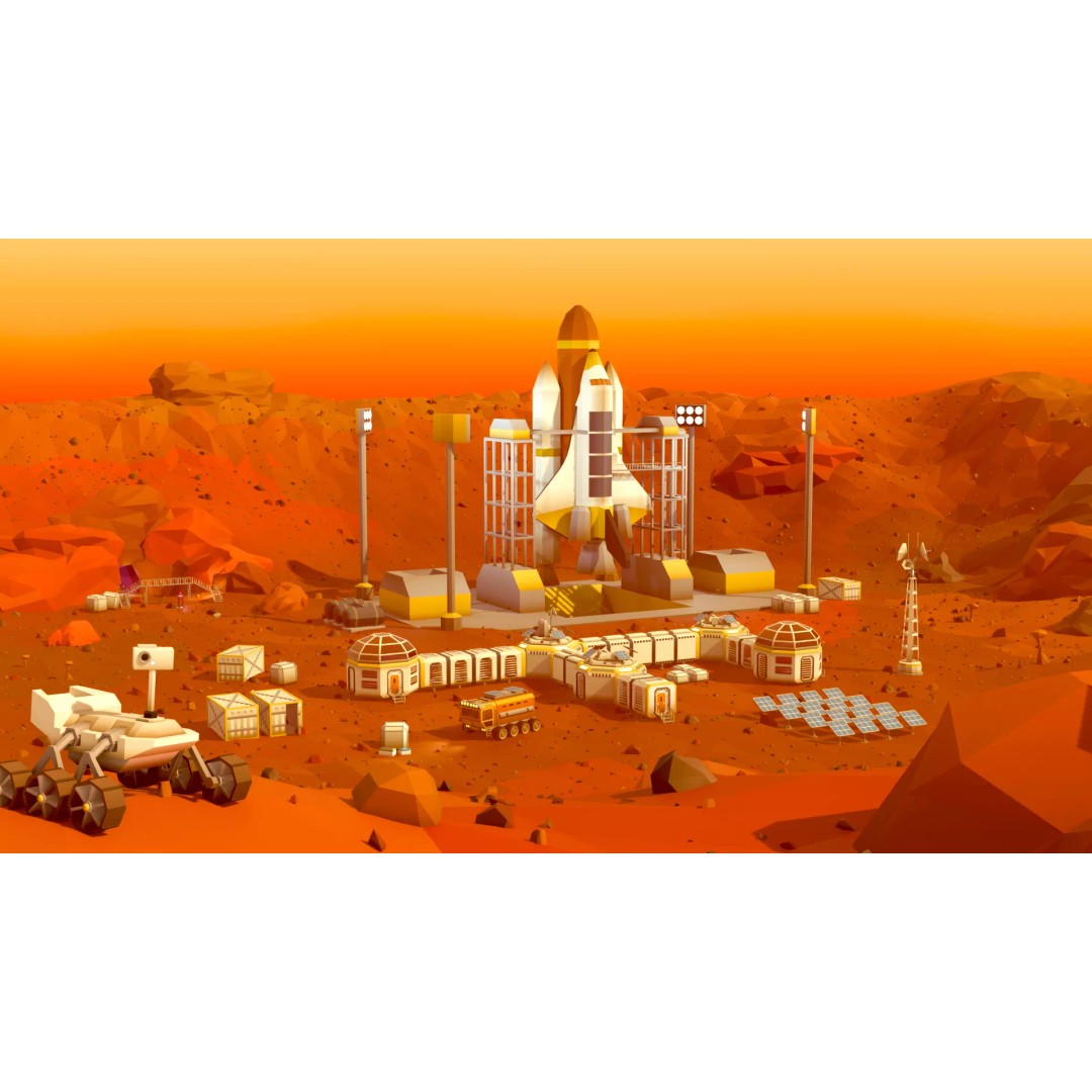 Mars Colony 3D Model – Low Poly Asset Pack for Games and Animation - View 2