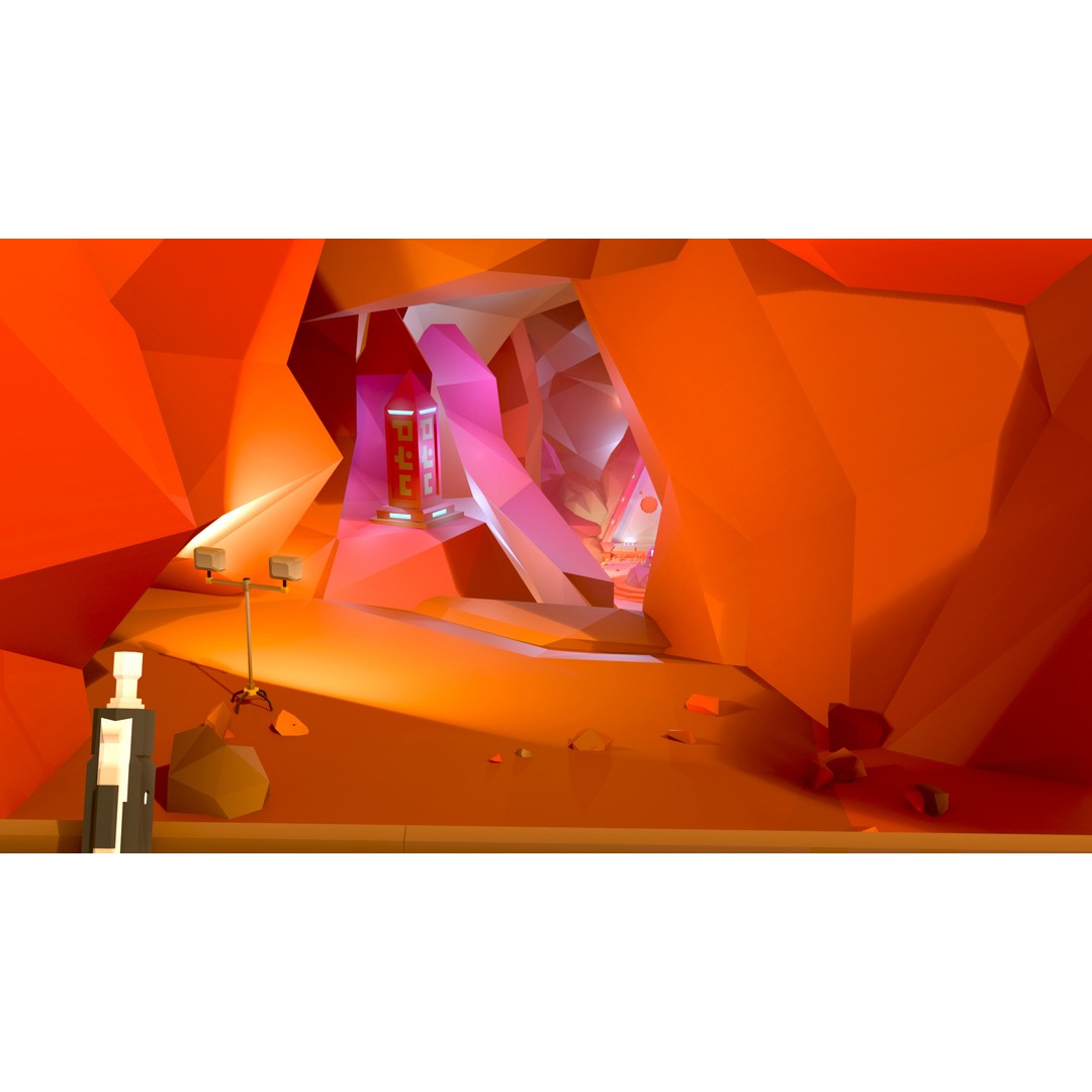 Mars Colony 3D Model – Low Poly Asset Pack for Games and Animation - View 9