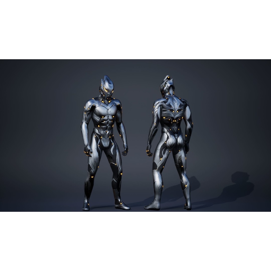 Robot Male 2 3D Model – Low Poly Rigged Character for Unreal Engine - View 15