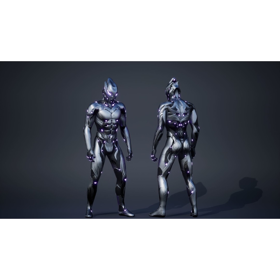 Robot Male 2 3D Model – Low Poly Rigged Character for Unreal Engine - View 16