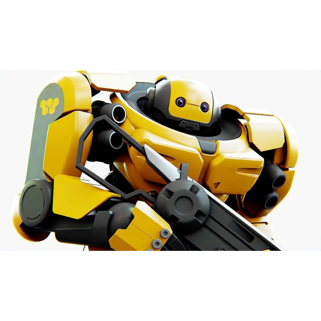 Doom Fighter V-4 3D Model – Rigged Sci-Fi Character for Unity & Unreal - View 19