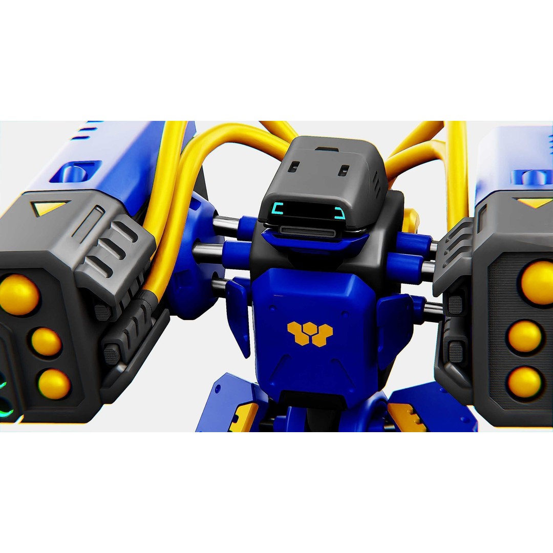 Military Bot B-450 3D Model – Rigged Sci-Fi Character for Unity & Unreal - View 28