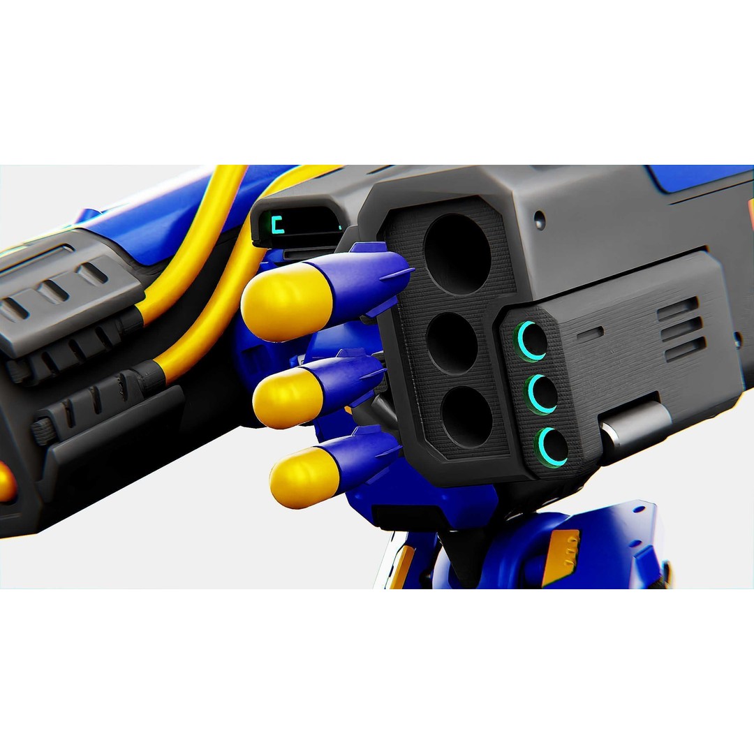 Military Bot B-450 3D Model – Rigged Sci-Fi Character for Unity & Unreal - View 30