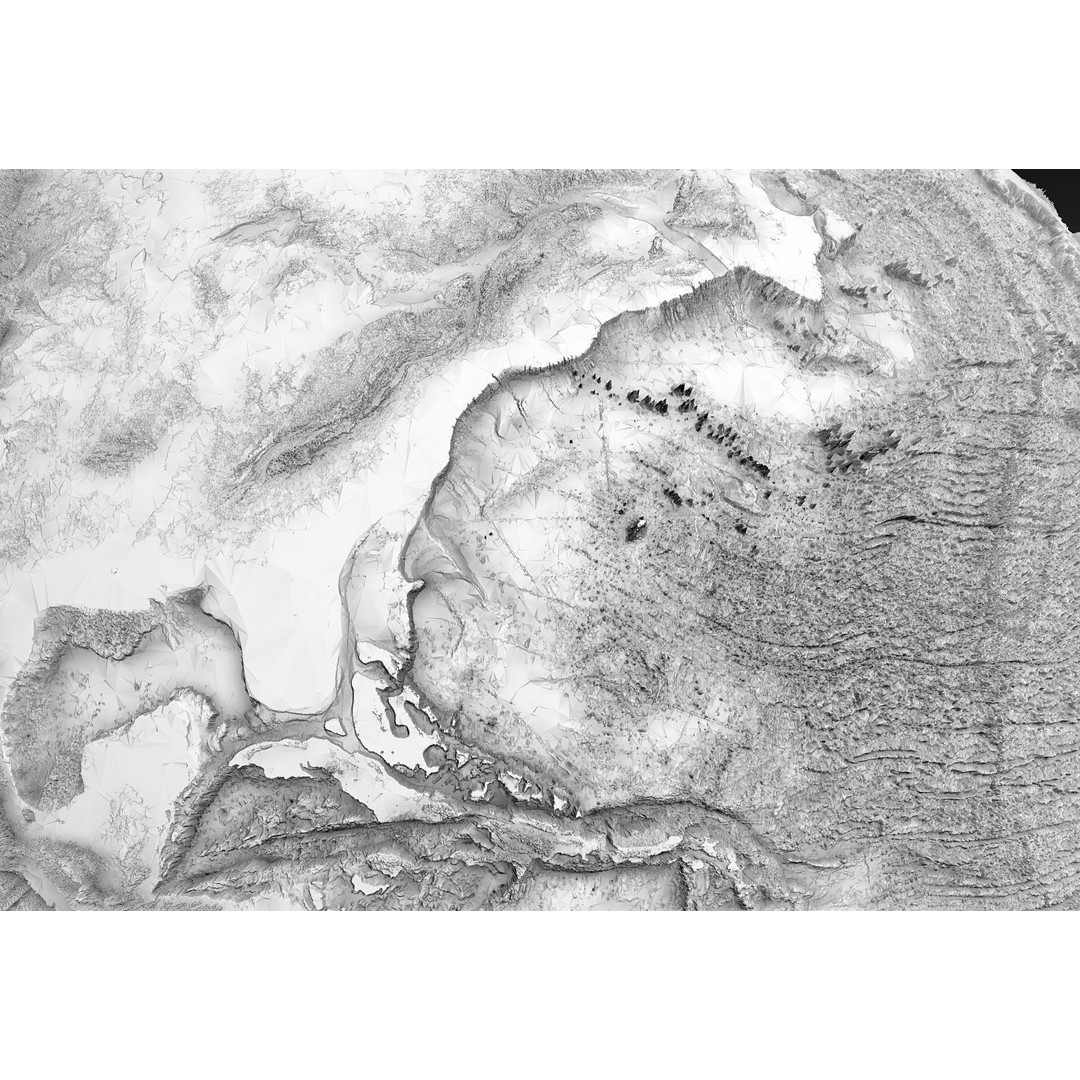 Earth Moon Mars 3D Model – Highly Detailed Space Asset, OBJ - View 10