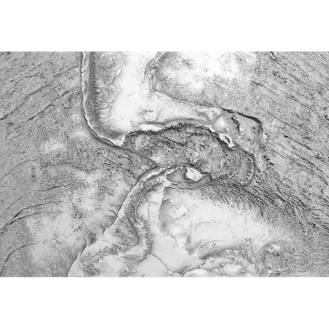 Earth Moon Mars 3D Model – Highly Detailed Space Asset, OBJ - View 11