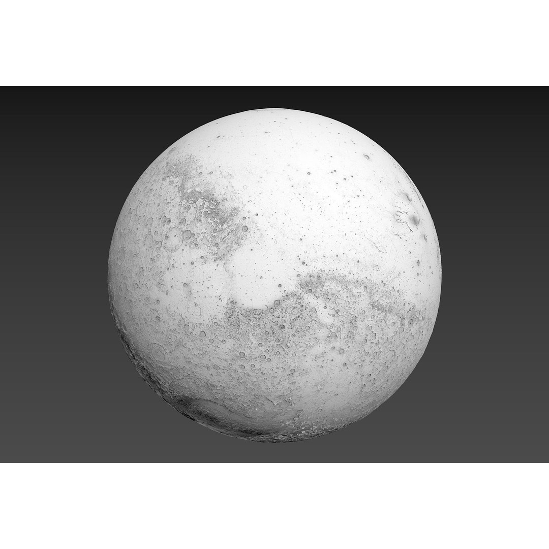 Earth Moon Mars 3D Model – Highly Detailed Space Asset, OBJ - View 18
