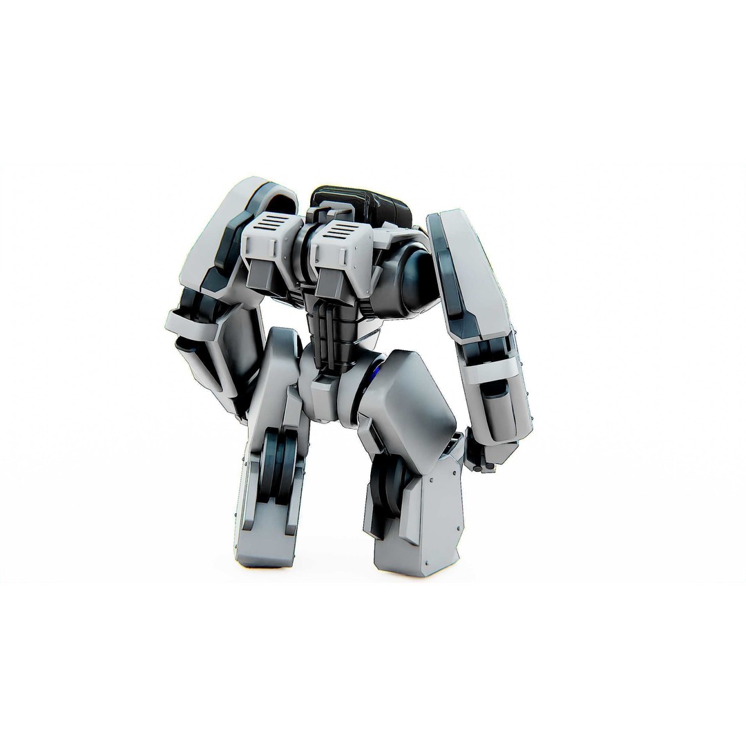 Battle Droid Spyker 3D Model – Rigged Character for Unreal Engine & Unity - View 11