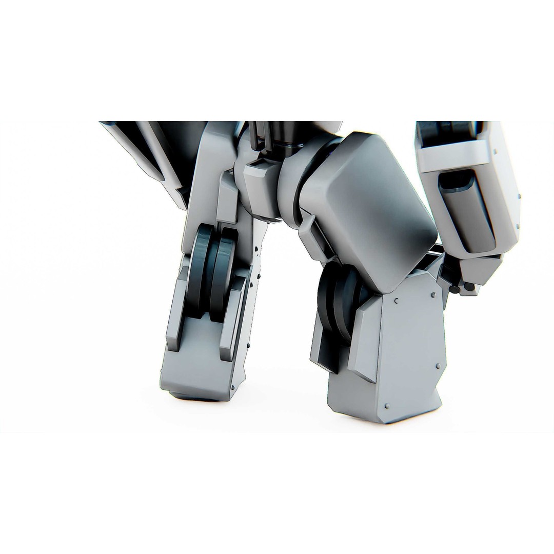 Battle Droid Spyker 3D Model – Rigged Character for Unreal Engine & Unity - View 28