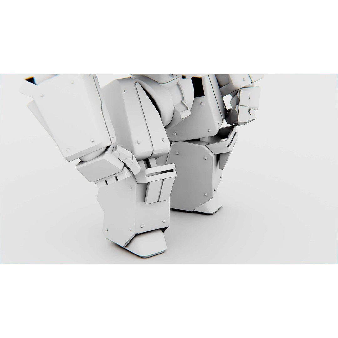 Battle Droid Spyker 3D Model – Rigged Character for Unreal Engine & Unity - View 37
