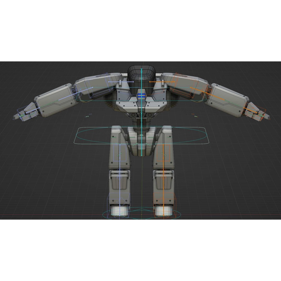 Battle Droid Spyker 3D Model – Rigged Character for Unreal Engine & Unity - View 38