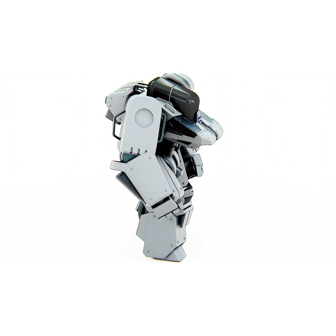 Battle Droid Spyker 3D Model – Rigged Character for Unreal Engine & Unity - View 6