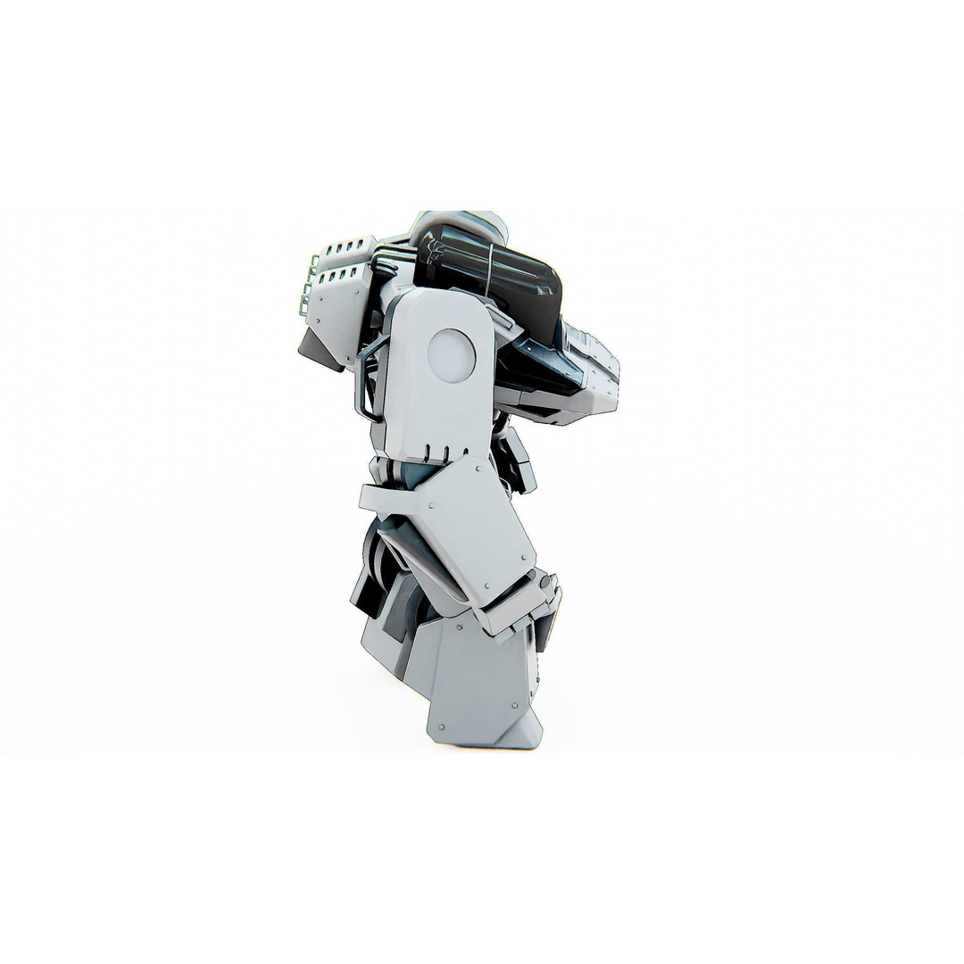 Battle Droid Spyker 3D Model – Rigged Character for Unreal Engine & Unity - View 7