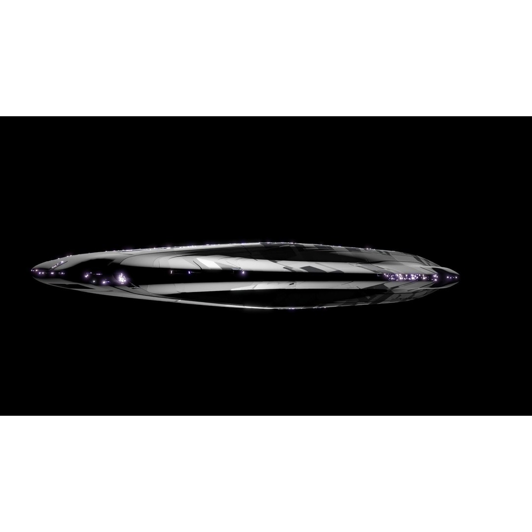 Carrier Spaceship 3D Model – Low Poly Game Ready Asset, FBX - View 10