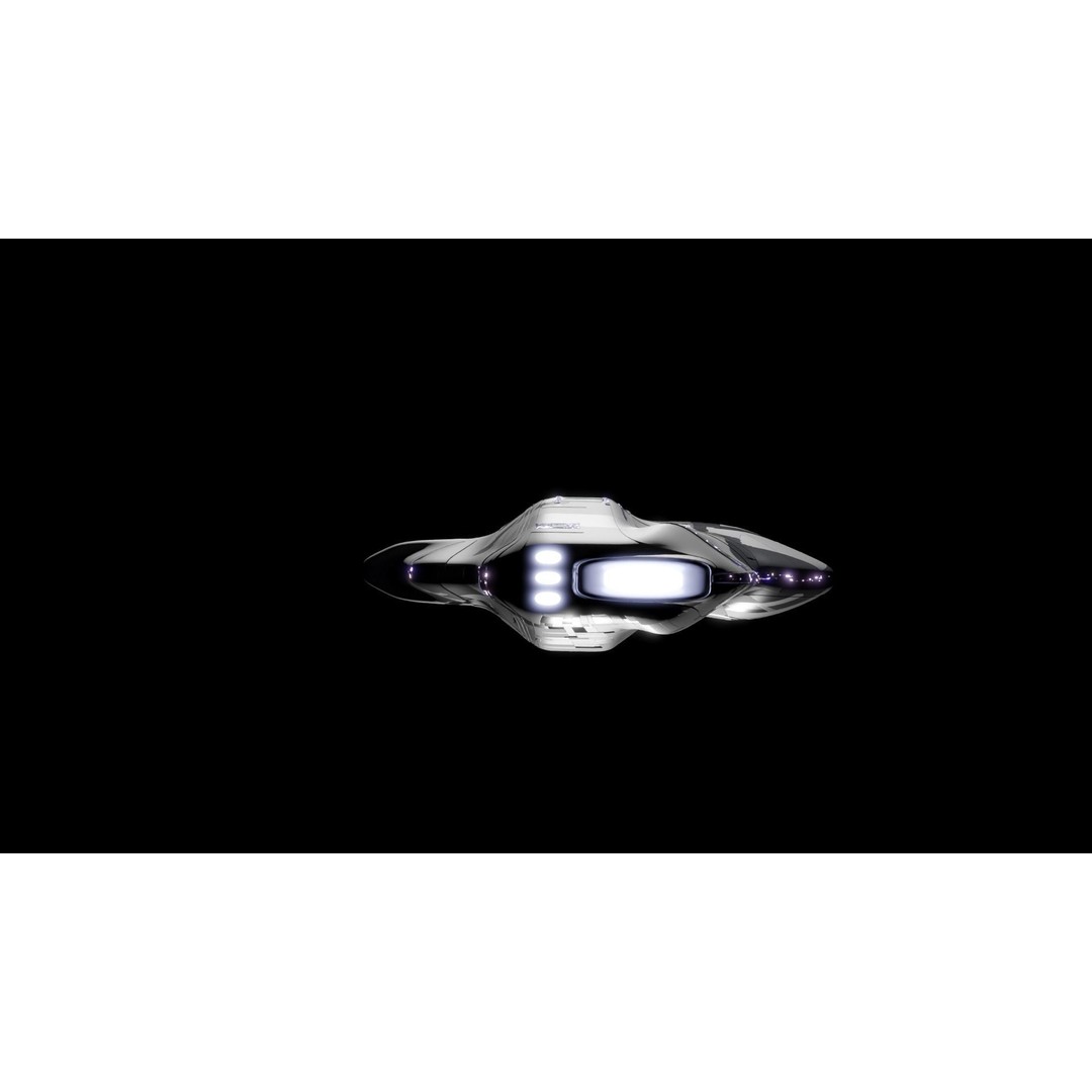 Carrier Spaceship 3D Model – Low Poly Game Ready Asset, FBX - View 13