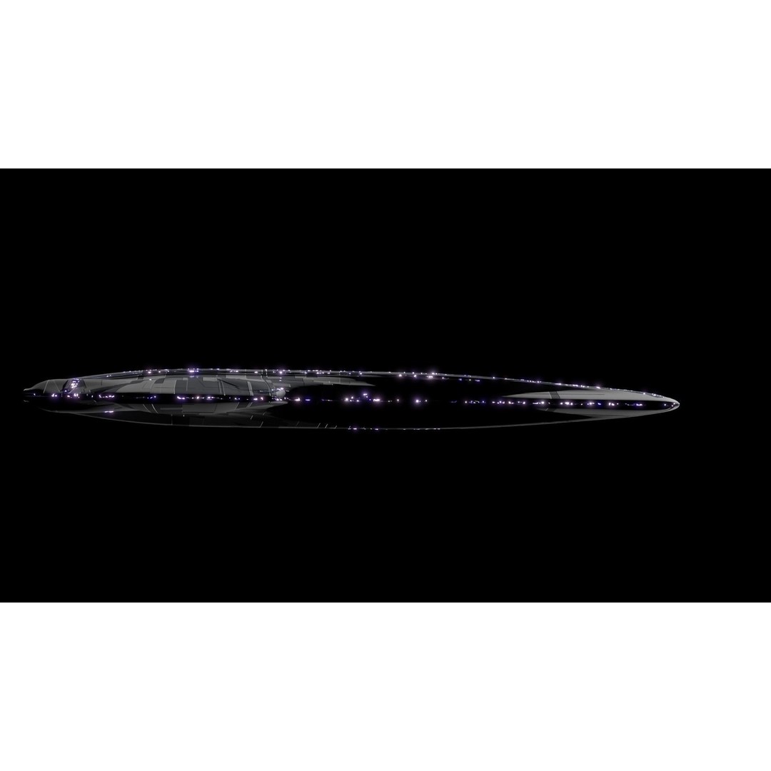 Carrier Spaceship 3D Model – Low Poly Game Ready Asset, FBX - View 15