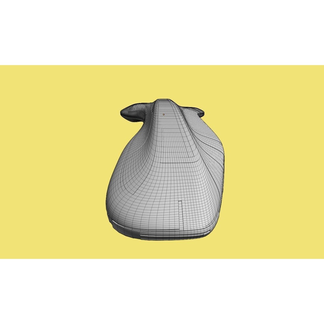 Carrier Spaceship 3D Model – Low Poly Game Ready Asset, FBX - View 22