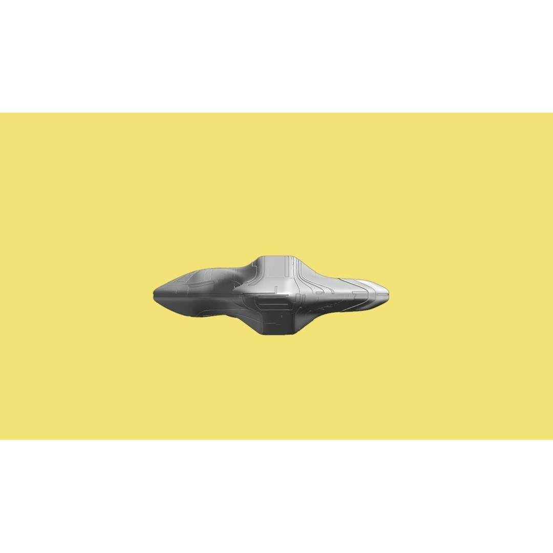 Carrier Spaceship 3D Model – Low Poly Game Ready Asset, FBX - View 26