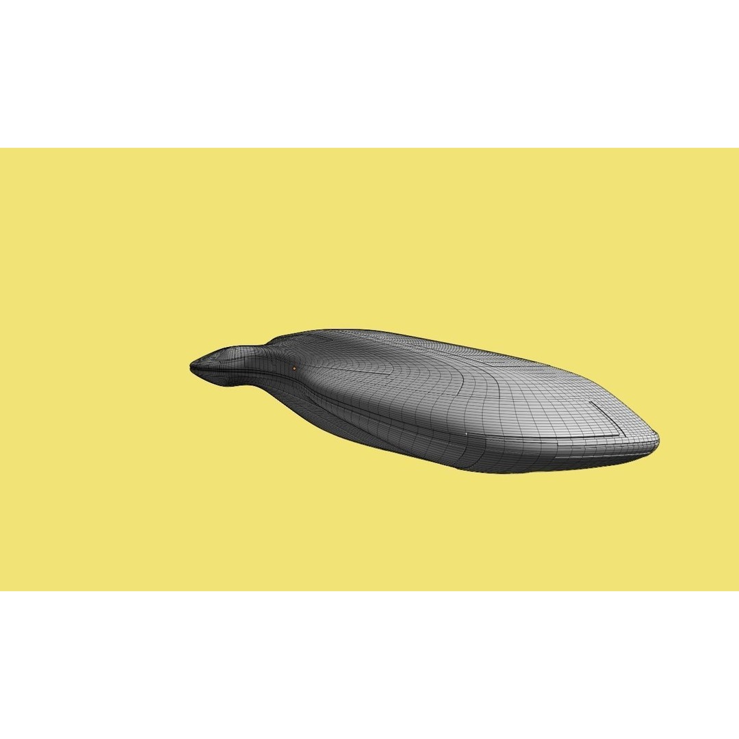 Carrier Spaceship 3D Model – Low Poly Game Ready Asset, FBX - View 30