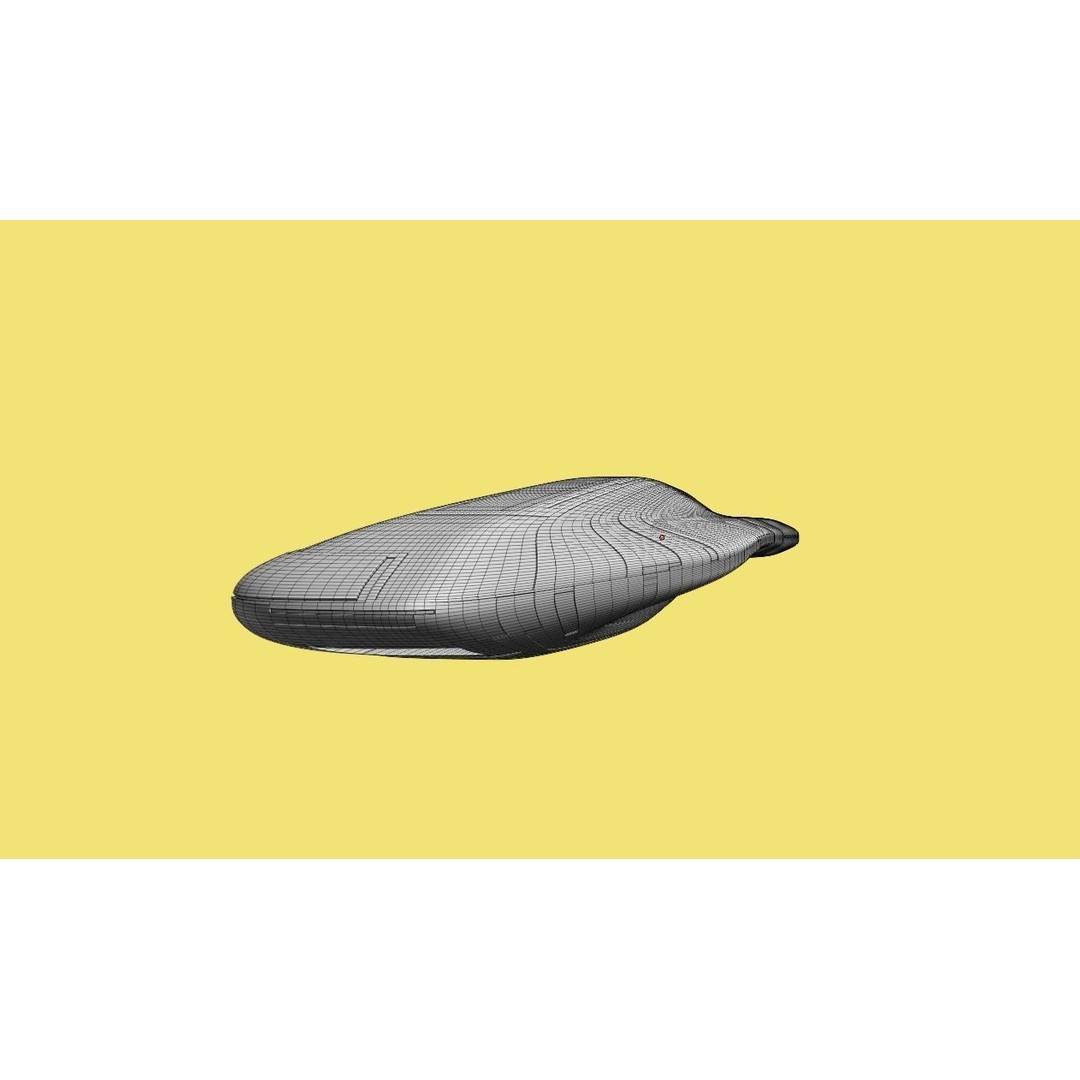Carrier Spaceship 3D Model – Low Poly Game Ready Asset, FBX - View 31