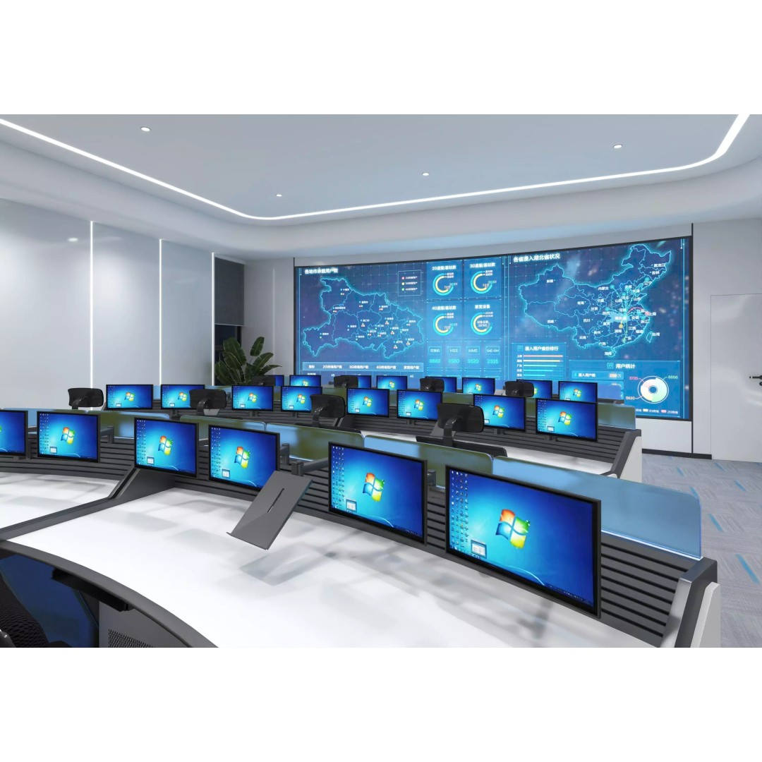 Control Room 3D Model – Low Poly Architectural Asset, FBX & OBJ - View 10