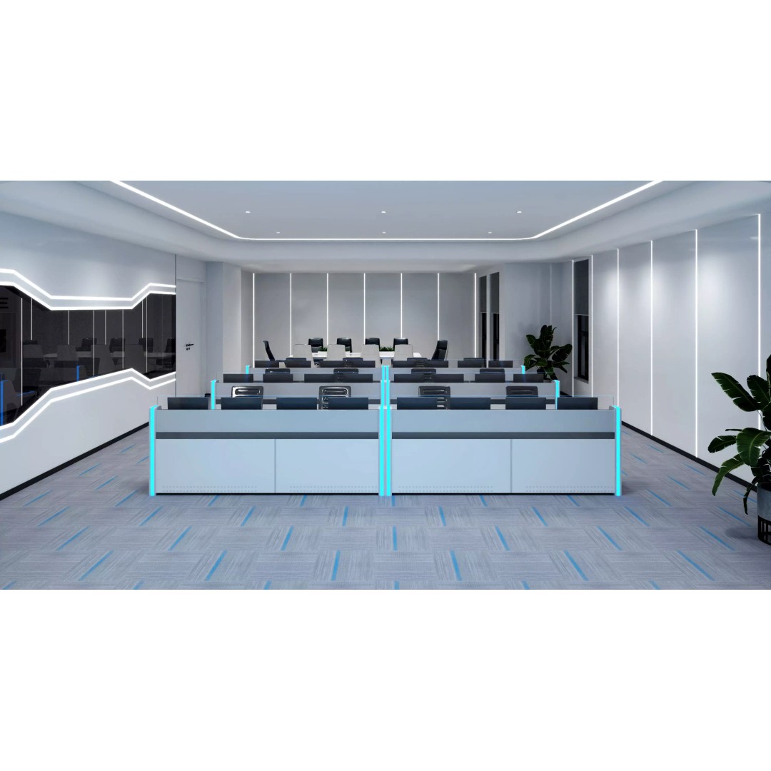 Control Room 3D Model – Low Poly Architectural Asset, FBX & OBJ - View 7