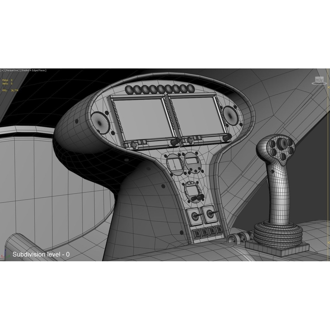 E-VOLO VC200 Volocopter 3D Model – High Poly Rigged Multirotor, FBX, OBJ - View 52