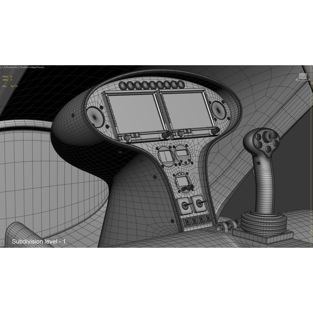 E-VOLO VC200 Volocopter 3D Model – High Poly Rigged Multirotor, FBX, OBJ - View 53