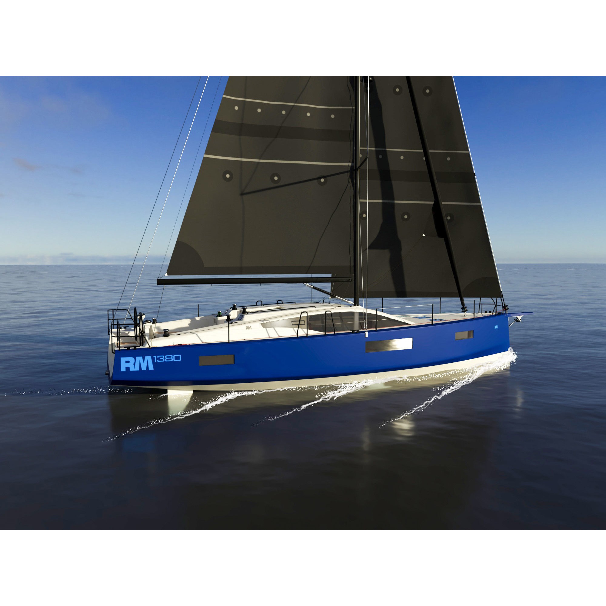 RM1380 Sailing Yacht - 3D Model - View 18