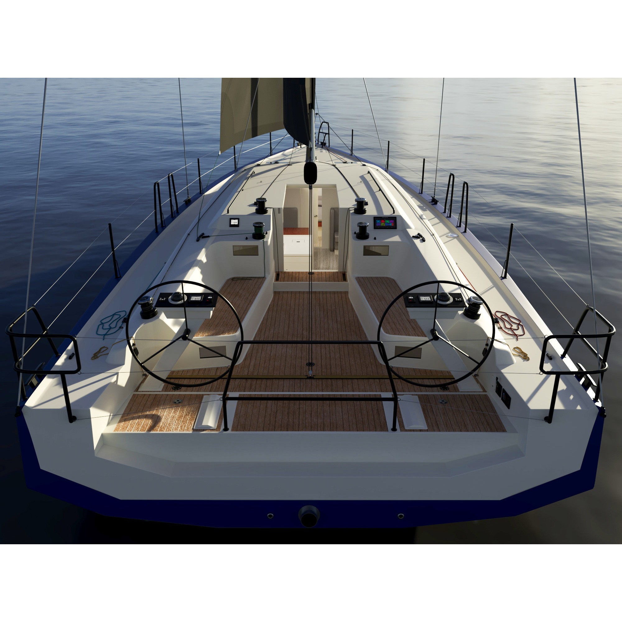 RM1380 Sailing Yacht - 3D Model - View 19