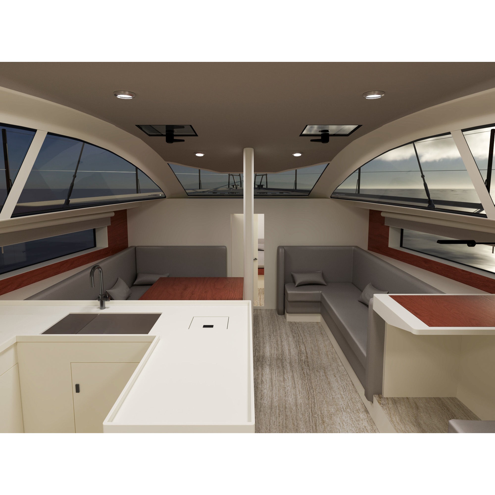 RM1380 Sailing Yacht - 3D Model - View 22