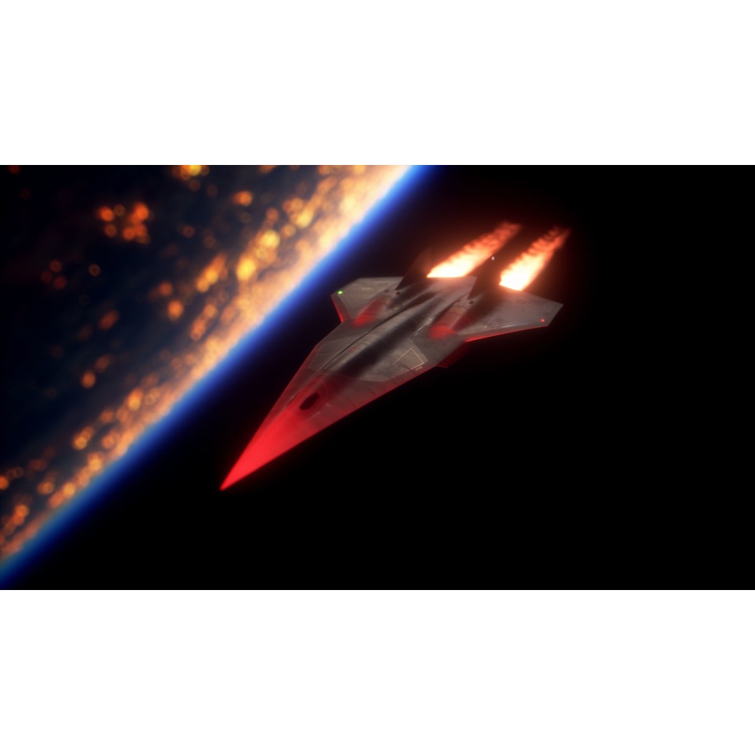 SR-72 Darkstar Scramjet 3D Model – Low Poly Game Ready Aircraft, FBX - View 22